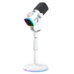 Динамический игровой микрофон FIFINE AmpliGame AM8PROS с RGB-подсветкой и мониторингом - Image 3