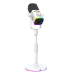 Динамический игровой микрофон FIFINE AmpliGame AM8PROS с RGB-подсветкой и мониторингом - Image 7