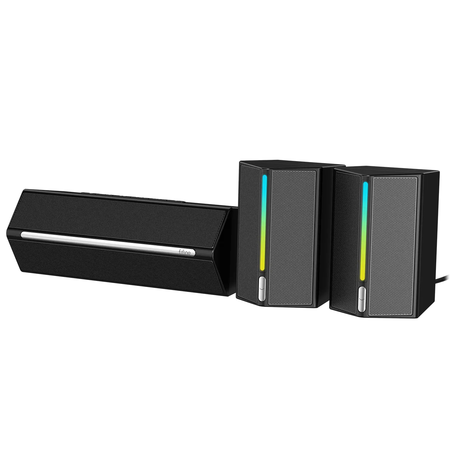 A22 Игровые колонки fifine AmpliGame A20 с RGB-подсветкой и Bluetooth - Image 1